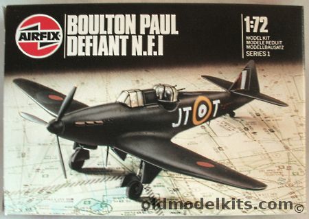 Airfix 1/72 Boulton Paul Defiant N.F.I, 01031 plastic model kit